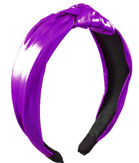 Knotted Leather Headband