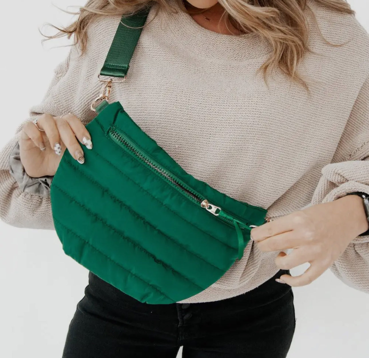 Jolie Puffer Belt Bag