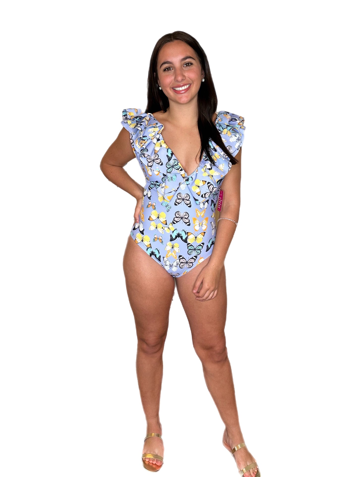 Elenora Printed Lady Swimsuit