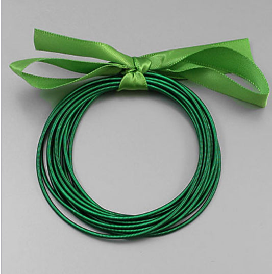 Piano Row Bracelet - Green