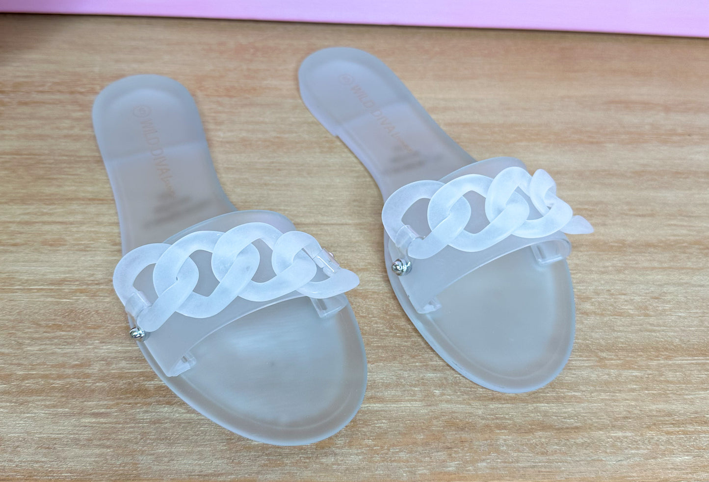 Clear Jelly Sandals