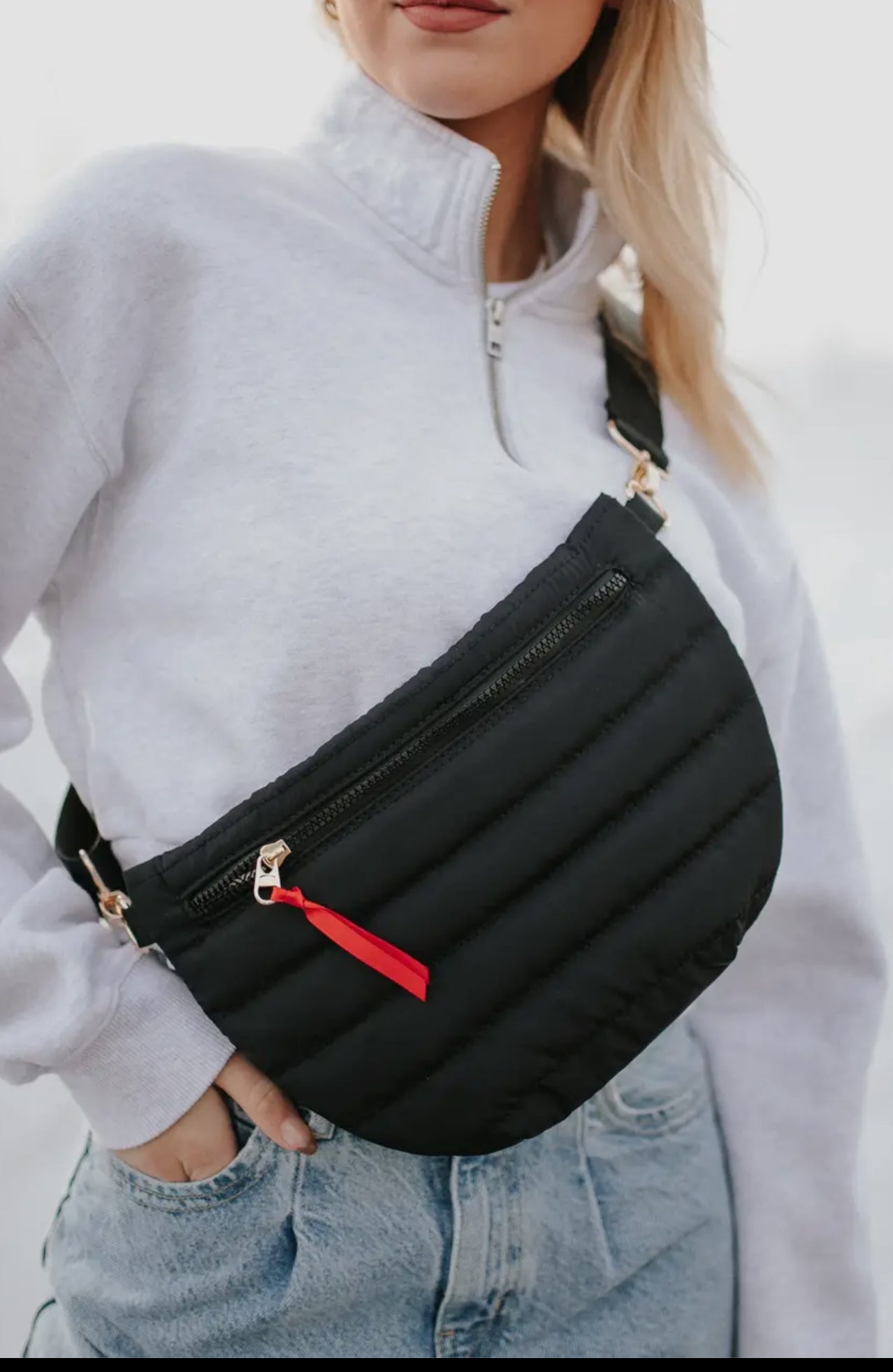 Jolie Puffer Belt Bag