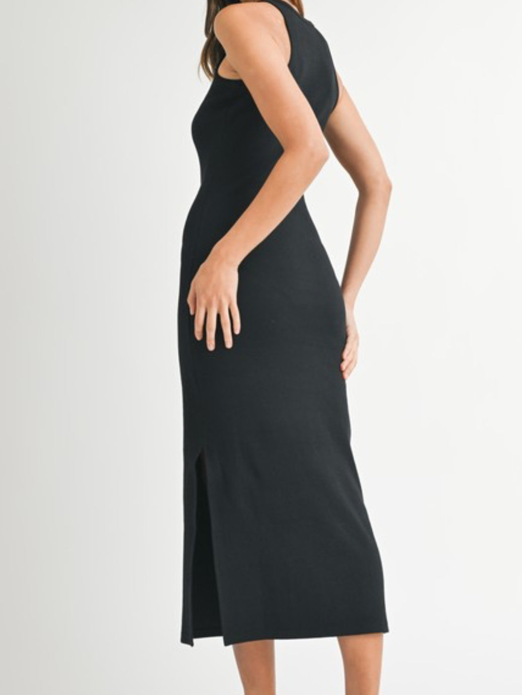 Ribbed Bodycon Maxi Dress