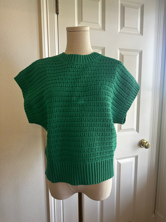 Sleeveless Sweater Top