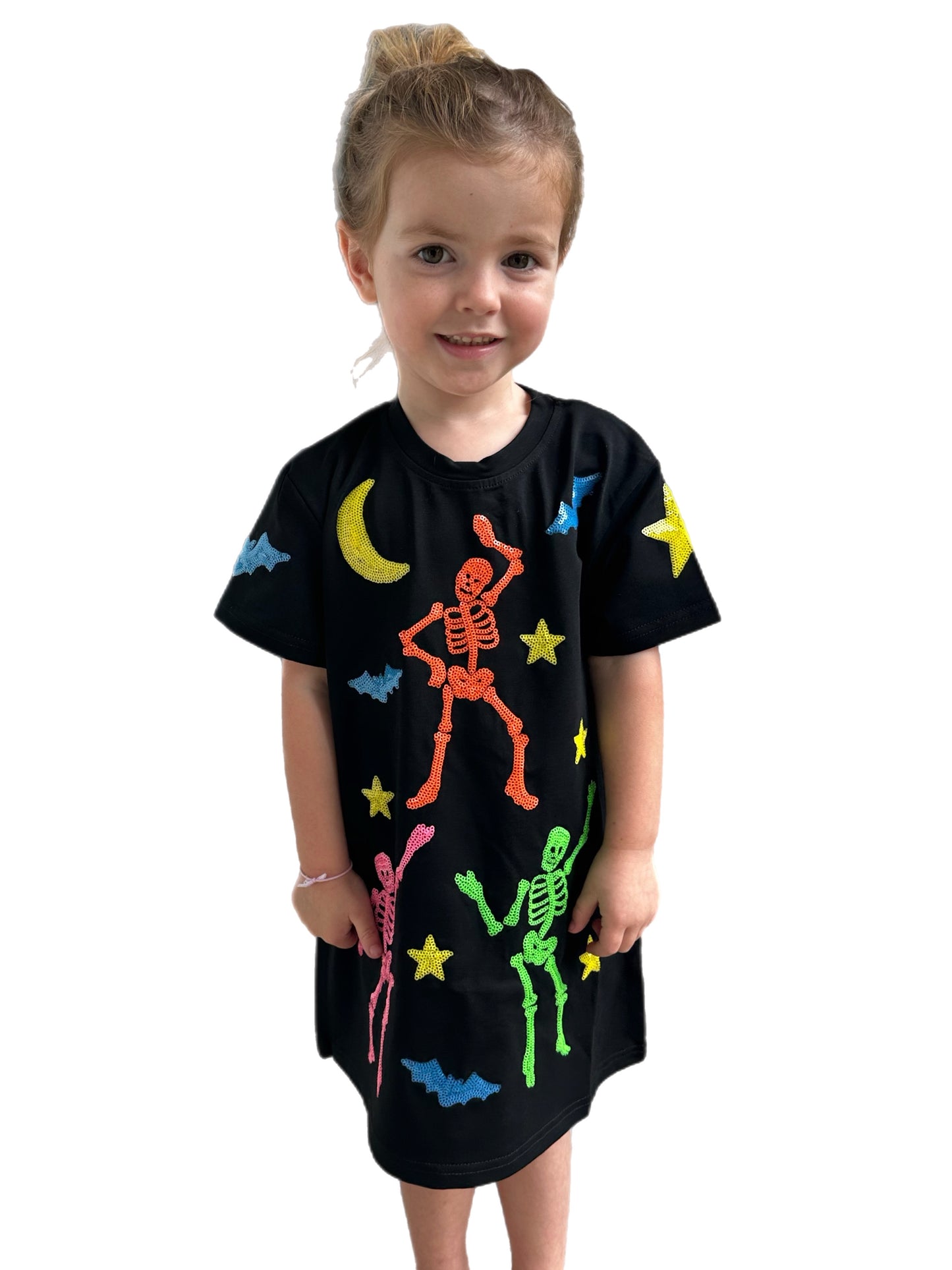 Child’s Black Skeleton Dress