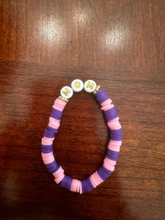 Mom Disc Bracelet