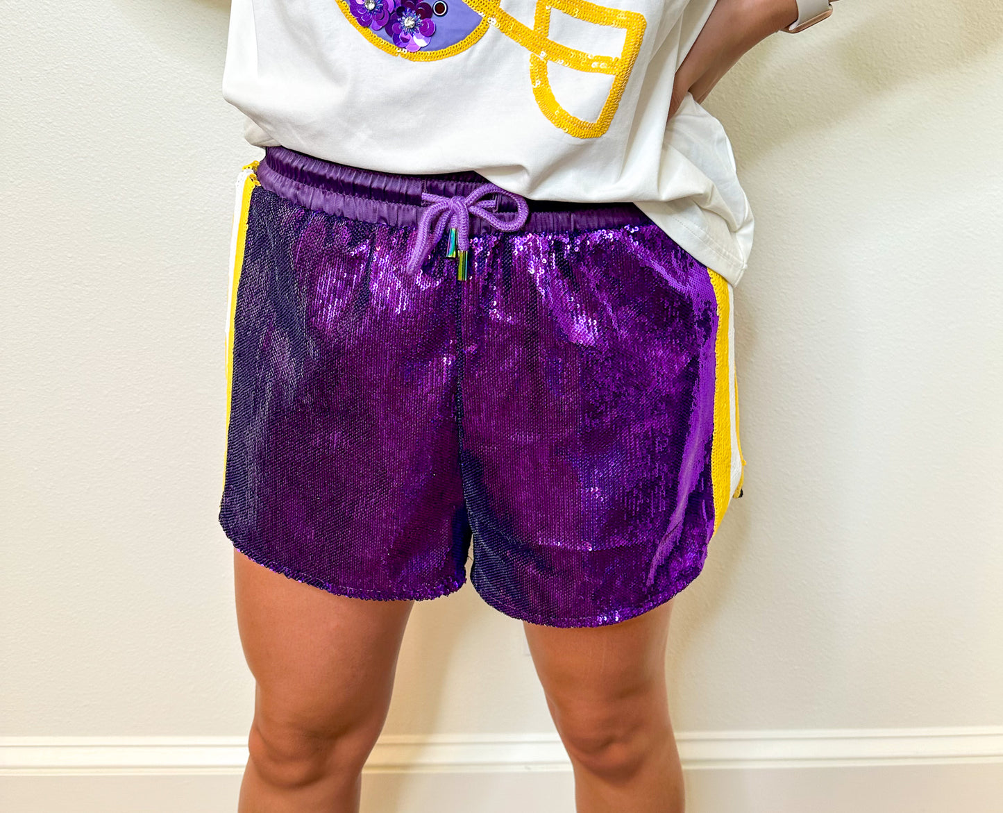 QOS Sequin Shorts