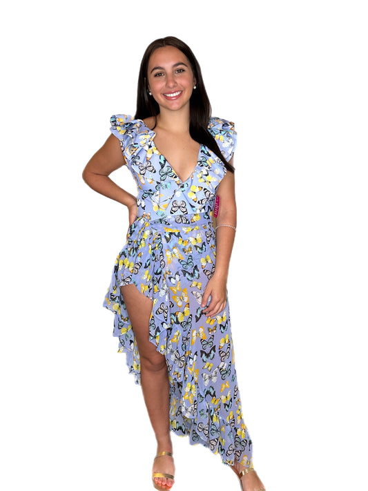 Kailani Painted Lady Wrap Cover-Up